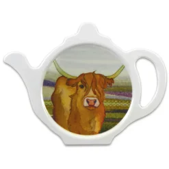 Highland Coo Tea Bag Tidy