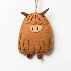 Highland Cow Felt Craft Mini Kit