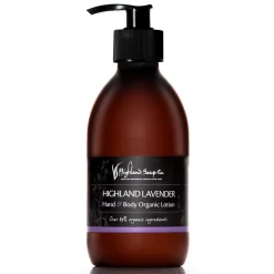 Highland Lavender Hand & Body Organic Lotion 300ml