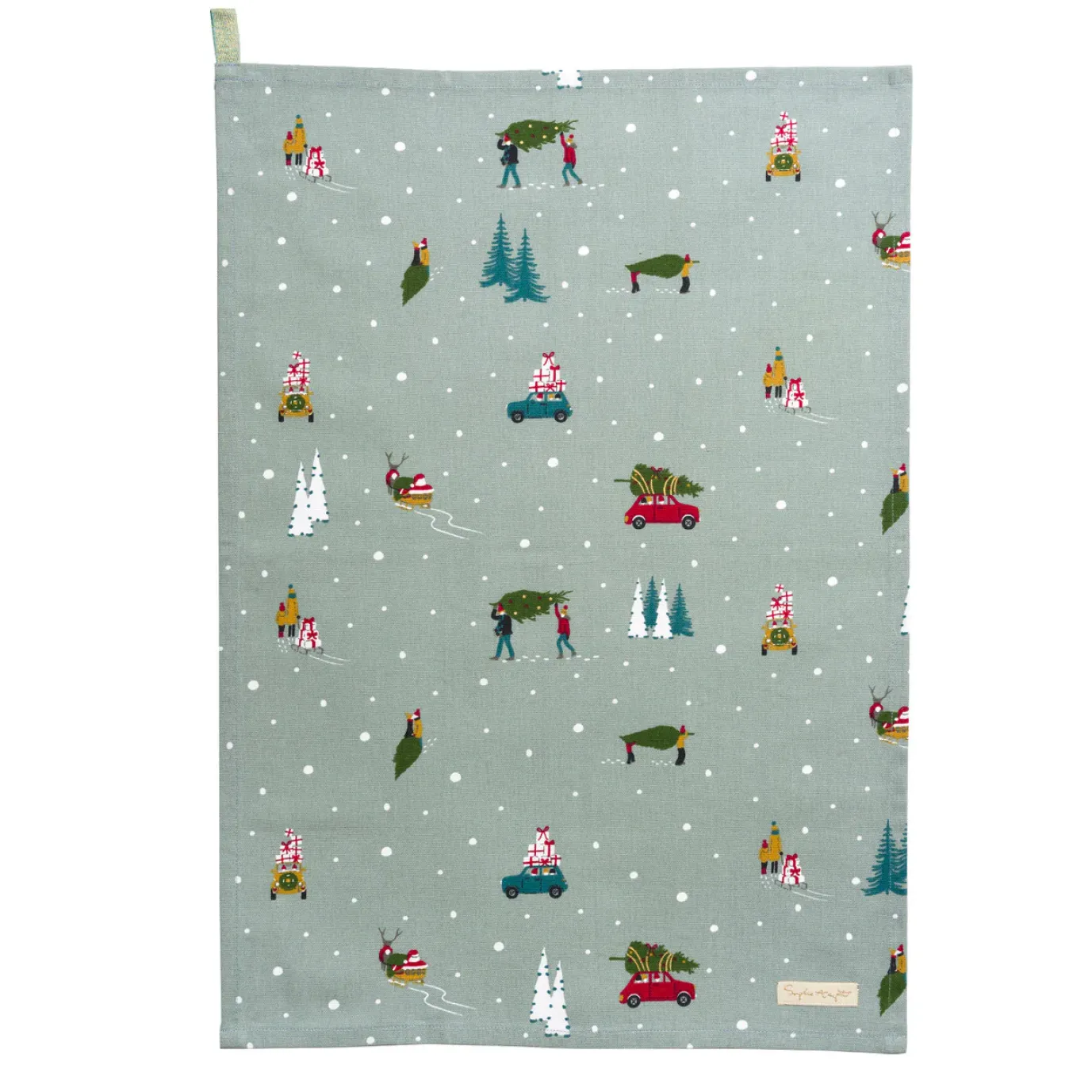 Home for Christmas Set of 2 Tea Towels