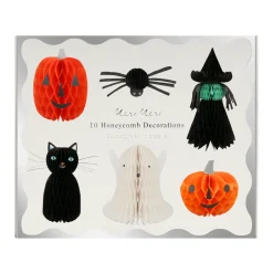 Honeycomb Halloween Characters (Set of 10)