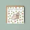 Hoppy Christmas Card