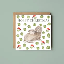 Hoppy Christmas Card
