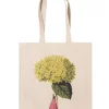 Hydrangea Annabelle Heavyweight Tote Bag
