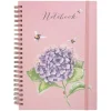 'Hydrangea Bee' Large Spiral Bound Journal