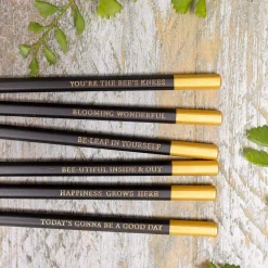 Hydrangea Set of 6 Pencils
