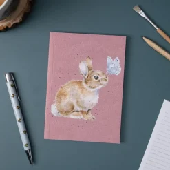 'I Spy a Butterfly' Rabbit A6 Notebook