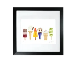 Ice Cream Print by Corinne Alexander