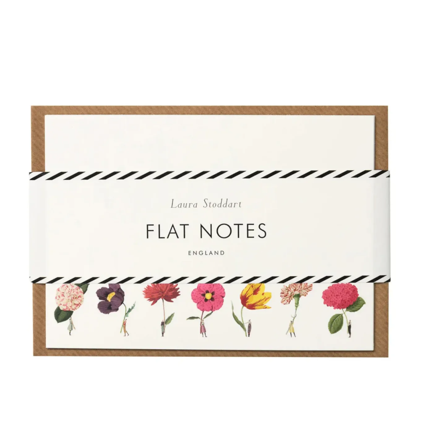 In Bloom Multi Flowers Flat Notes
