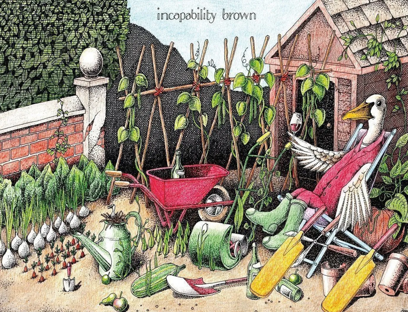 Incapability Brown 1000 Piece Jigsaw Puzzle
