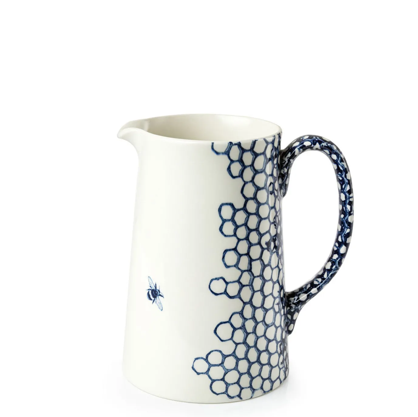 Ink Blue Pollen Large Tankard Jug