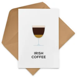 Irish Coffee Card