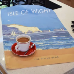 Isle of Wight - The Polar Bear Tea Towel