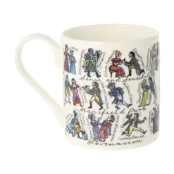 Jane Austen Bone China Mug