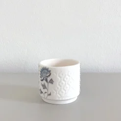 Jasmine Ceramic Small Footed Tea Light Holder