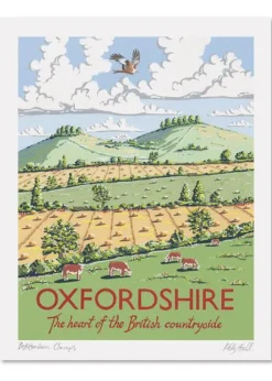 Kelly Hall Oxfordshire Print