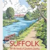 Kelly Hall Suffolk Flatford Mill Print