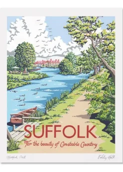 Kelly Hall Suffolk Flatford Mill Print