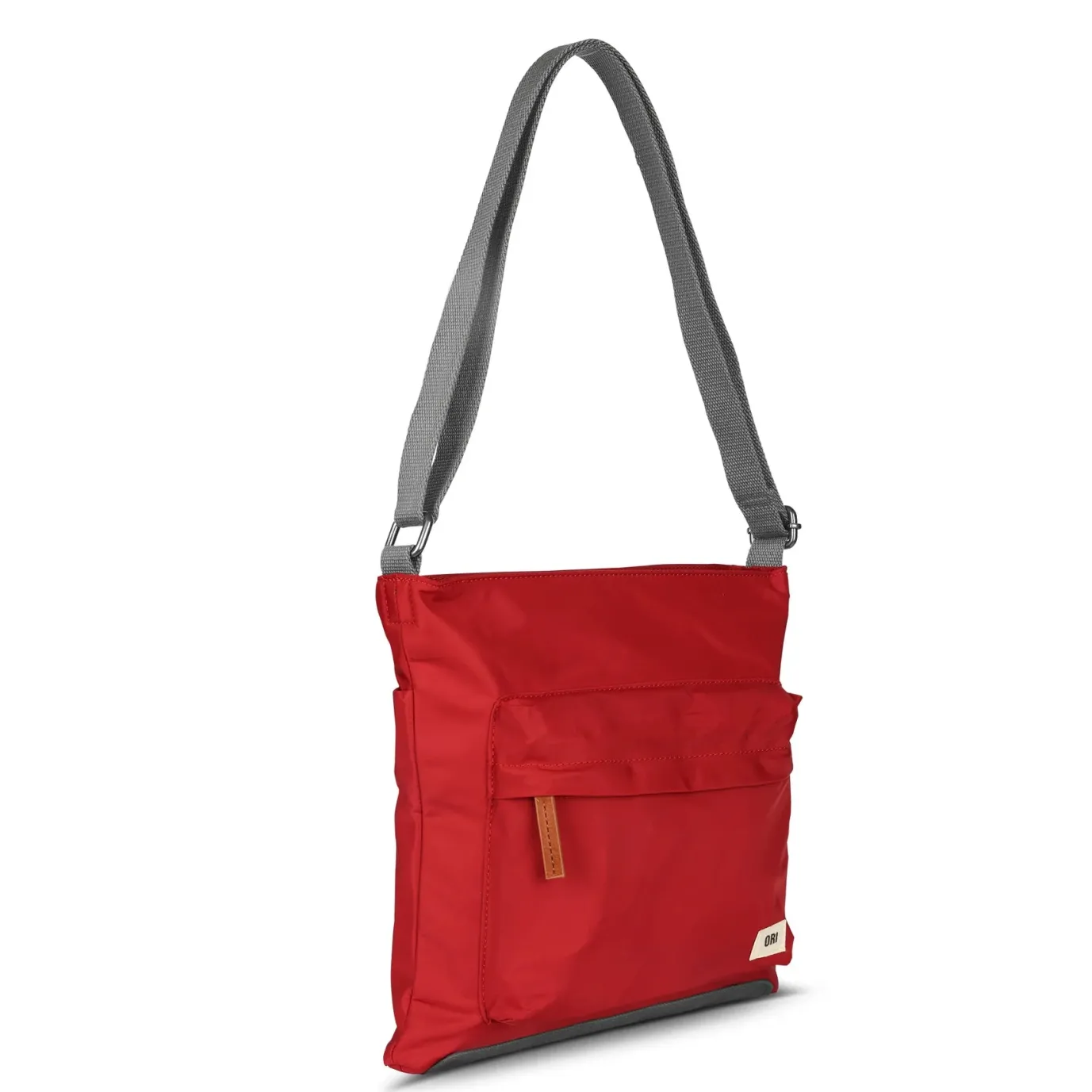 Kennington B Cranberry Recycled Nylon Sling Bag