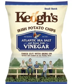 Keogh's Atlantic Sea Salt & Irish Vinegar Crisps - 40g