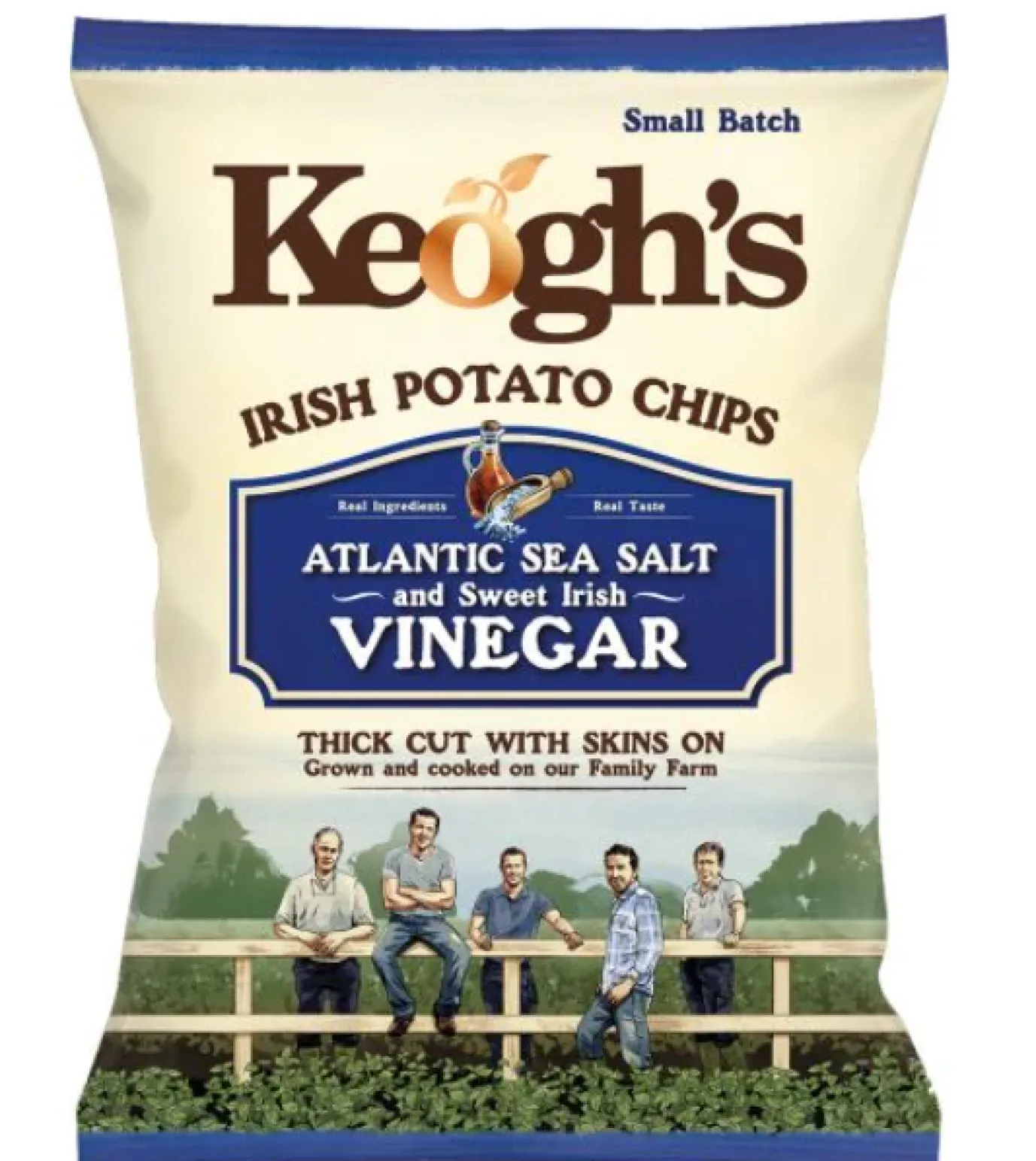 Keogh's Atlantic Sea Salt & Irish Vinegar Crisps - 40g