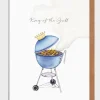 King of the Grill Father's Day Card