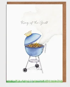 King of the Grill Father's Day Card