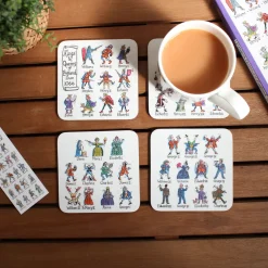 Kings & Queens Set of 4 Coasters