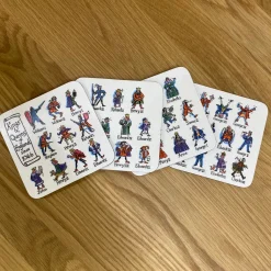 Kings & Queens Set of 4 Coasters