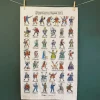 Kings and Queens of England Tea Towel