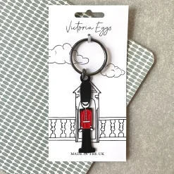 King's Guard Enamel Keyring