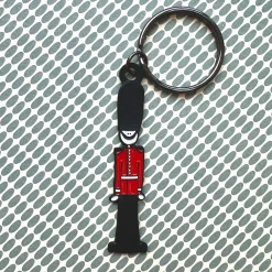 King's Guard Enamel Keyring