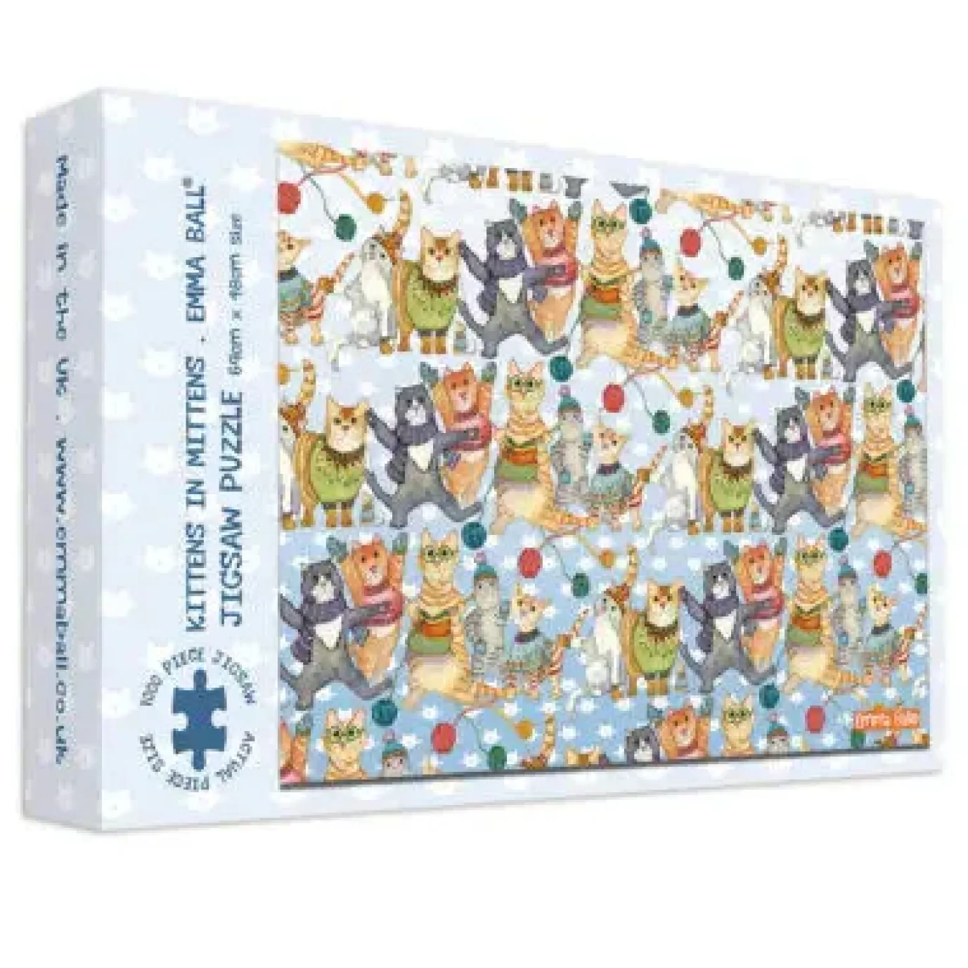 Kittens in Mittens 1000 Piece Jigsaw Puzzle