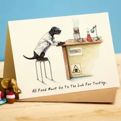 Lab Testing Greetings Card