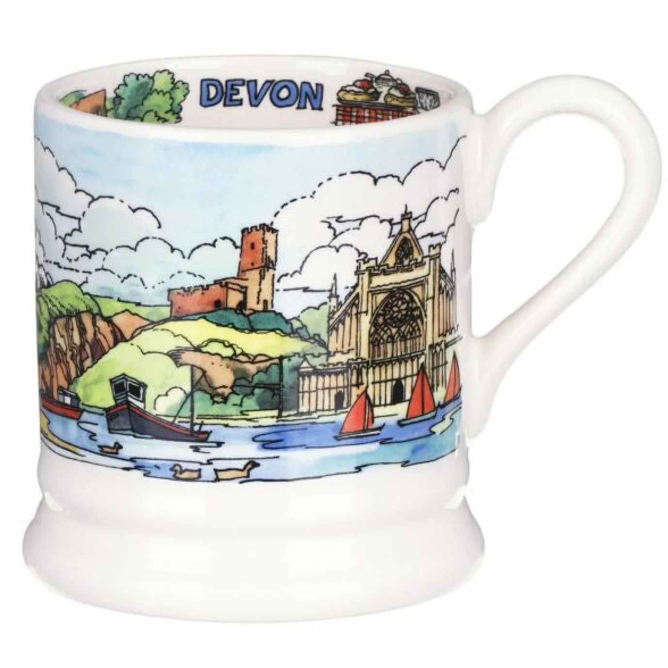 Landscapes of Dreams Devon 1/2 Pint Mug