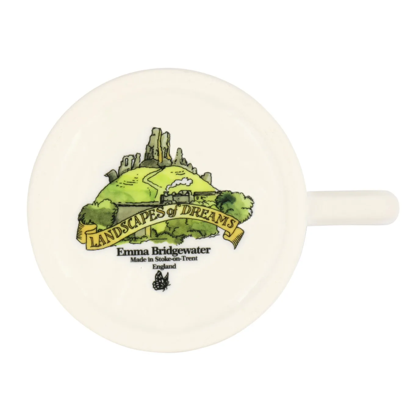 Landscapes of Dreams Jurassic Coastline 1/2 Pint Mug