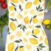 Lemon Tea Towel by Corinne Alexander