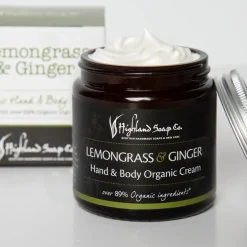 Lemongrass & Ginger Hand & Body Organic Cream
