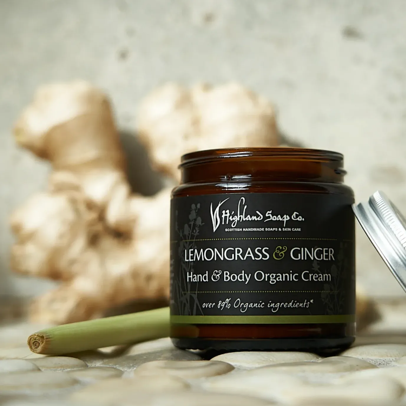 Lemongrass & Ginger Hand & Body Organic Cream