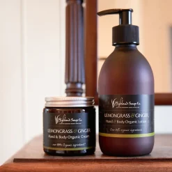 Lemongrass & Ginger Hand & Body Organic Cream