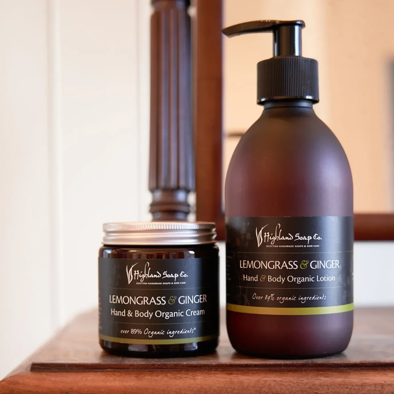 Lemongrass & Ginger Hand & Body Organic Cream