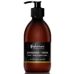 Lemongrass & Ginger Hand & Body Organic Lotion 300ml