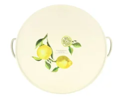 Lemons Large Handled Tray