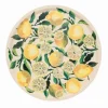 Lemons Round Birch Tray