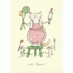 Let's Bake! Greetings Card