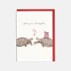 'Let's Grow Old Together' Tortoise Valentine's Card