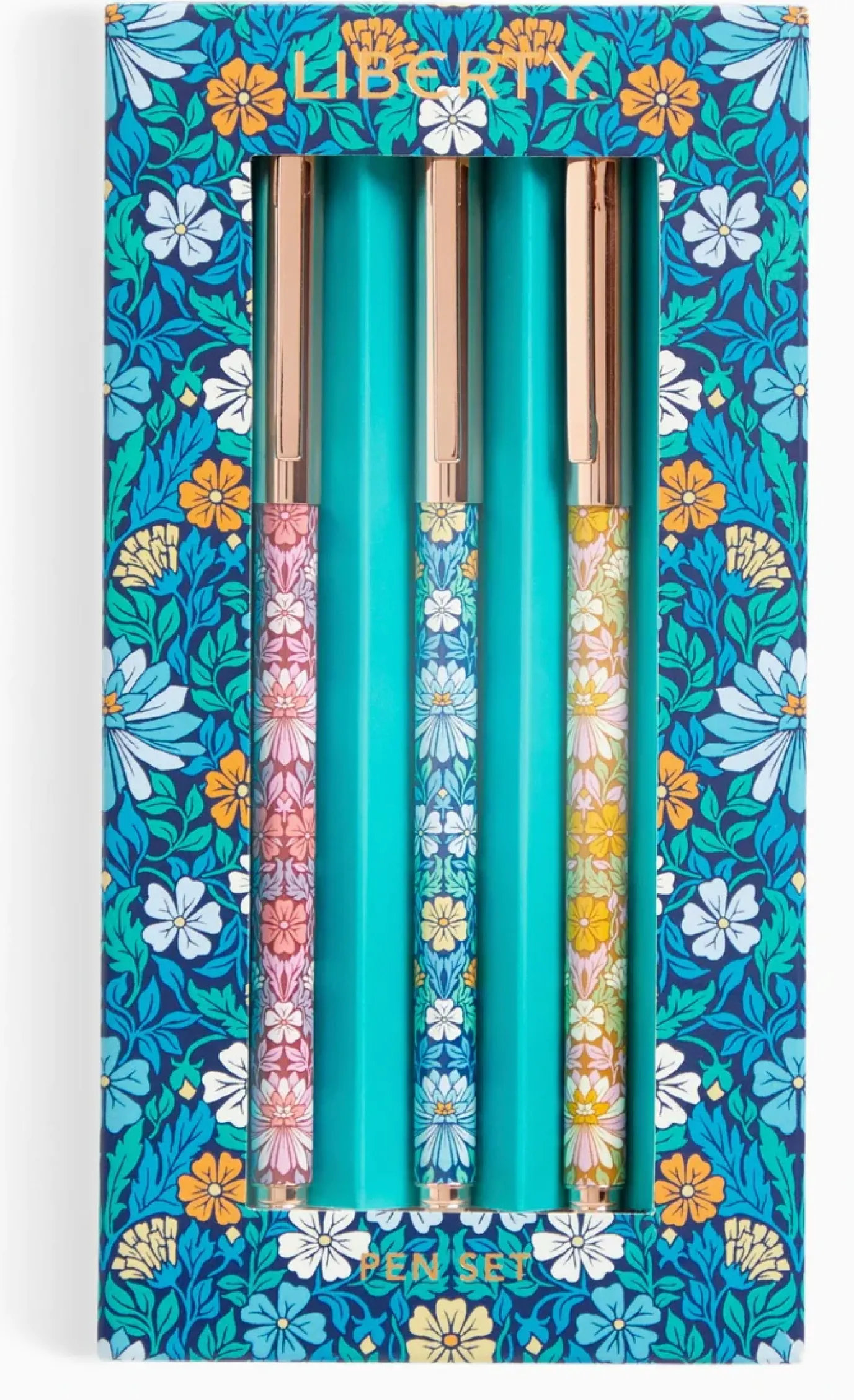 Liberty Moon Flower Pen Set of 3