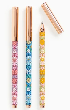 Liberty Moon Flower Pen Set of 3