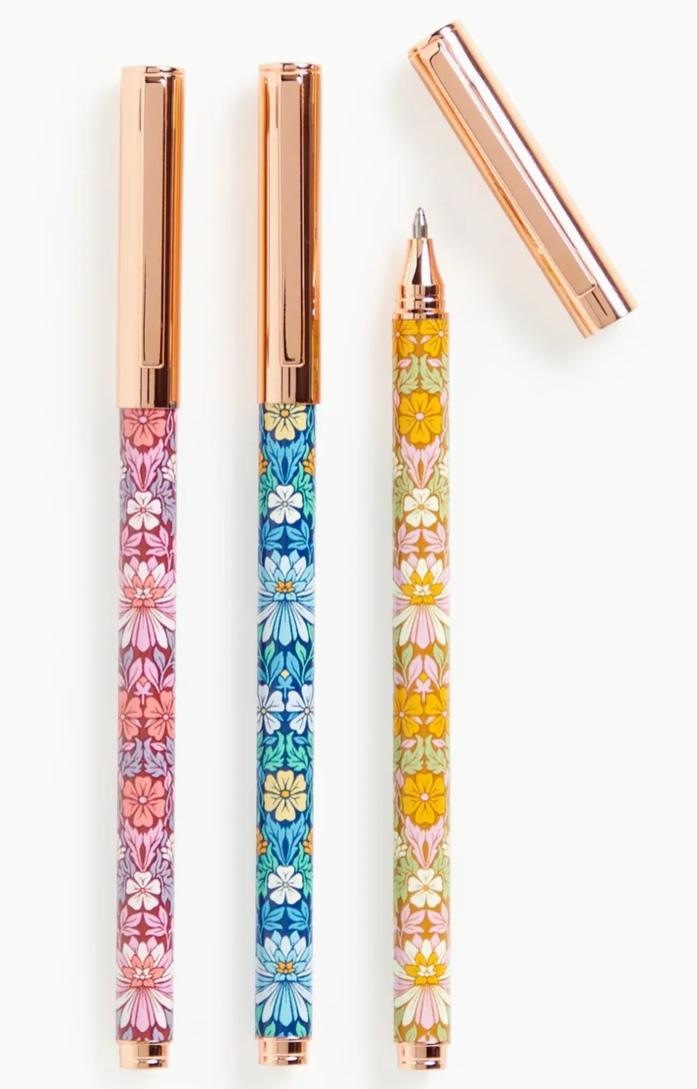 Liberty Moon Flower Pen Set of 3