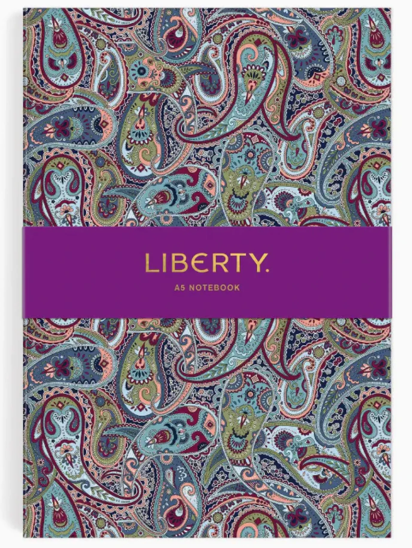 Liberty Paisley A5 Lined Notebook